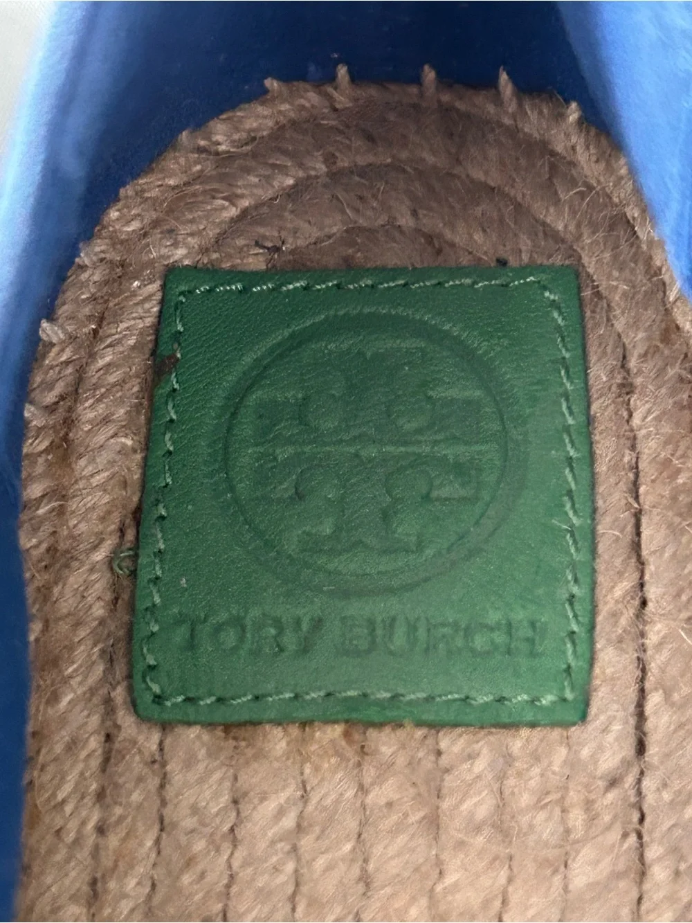 NWOT Tory Burch Toe-Cap Color Block Flat Espadrilles. Women’s Size 10